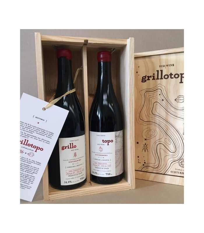 Malaparte Estuche Grillotopo(2 Bot.) Tinto 2016